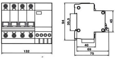 АД-14. ГАБАРИТНЫЕ И УСТАНОВОЧНЫЕ РАЗМЕРЫ.