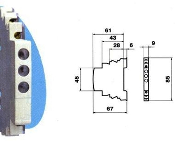 Световой индикатор фаз — внешний вид и габаритные размеры