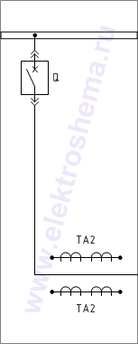 КРУ2-10-46: схема главных цепей