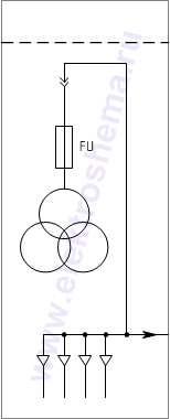 КРУ2-10-204: схема главных цепей
