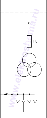 КРУ2-10-205: схема главных цепей