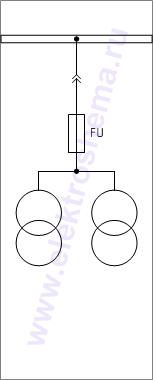 КРУ2-10-212: схема главных цепей