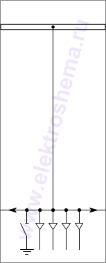 КРУ2-10-502: схема главных цепей