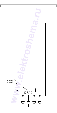 КСО-202В-54: схема главных цепей &mdash; кабельная сборка