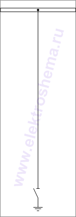 КСО-207В-33: схема главных цепей &mdash; заземление сборных шин