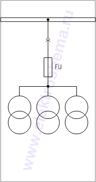 КРУ КВ-02-10-201: схема главных цепей