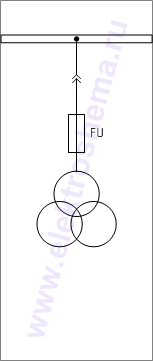 КРУ КВ-02-10-202: схема главных цепей
