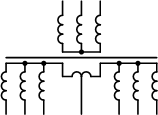 Специальный трёхфазный трансформатор &mdash; форма II