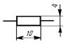 Резистор постоянный — ГОСТ 2.728-74
