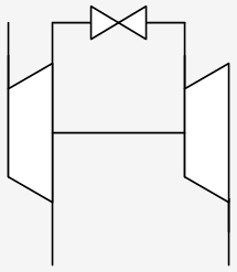 Паровая турбина с регулируемым отбором